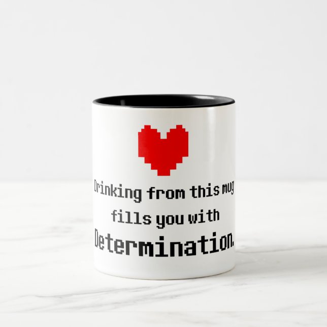 Taza de café de la determinación (Centro)