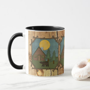 Taza de café de la diversión de la cabina del os