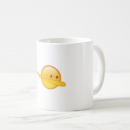 Taza de café de la emoji del lenguado