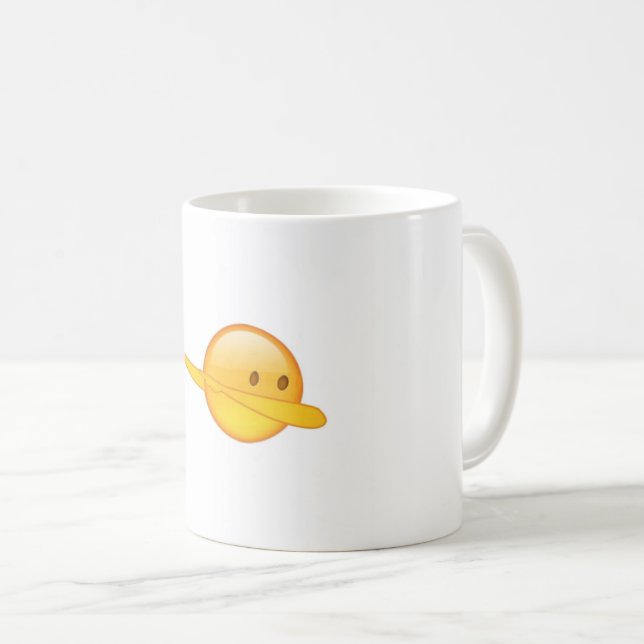 Taza de café de la emoji del lenguado (Anverso derecho)