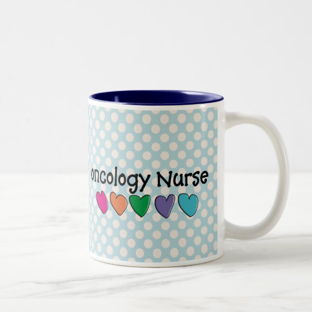 Taza de café de la enfermera de la oncología (Derecha)