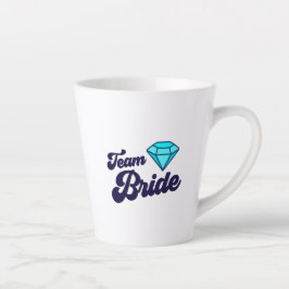 Taza De Café De La Equipo De La Novia