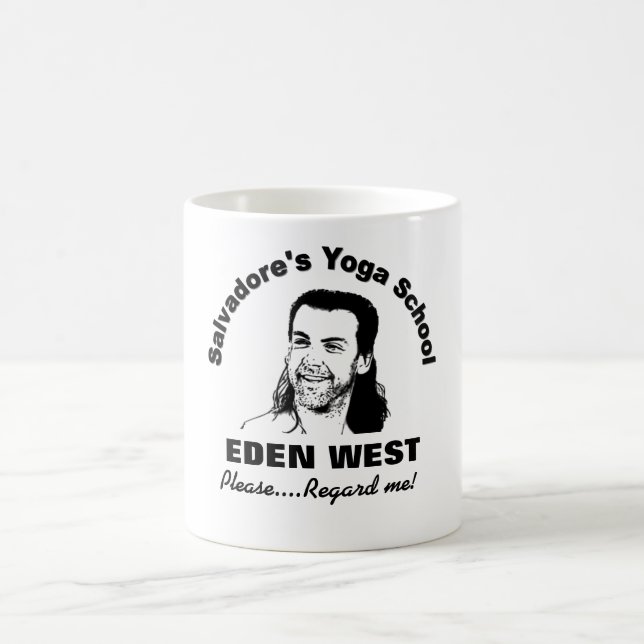 Taza de café de la escuela de la yoga de Salvadore (Centro)