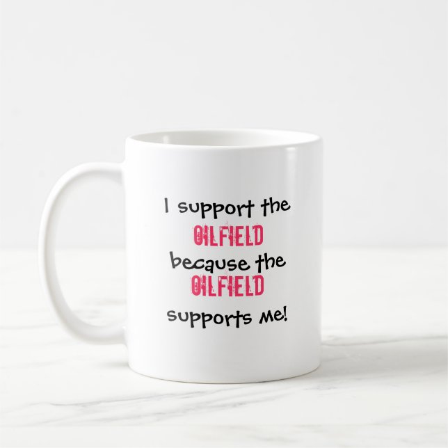 Taza de café de la esposa del campo petrolífero (Izquierda)