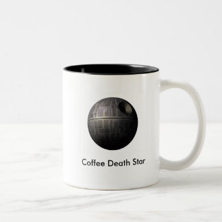 Taza de café de la estrella de la muerte del café
