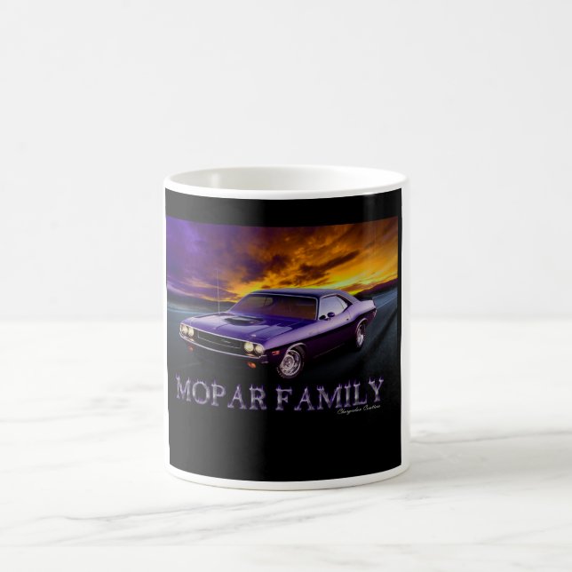 TAZA DE CAFÉ DE LA FAMILIA DE MOPAR (Centro)