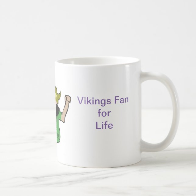 Taza de café de la fan de Vikingos (Derecha)