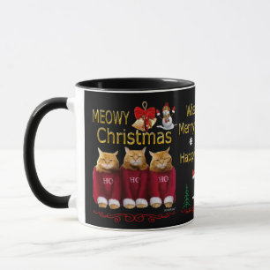 Taza de café de la Feliz Año Nuevo del navidad d