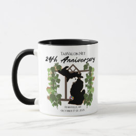 Taza de café de la fiesta del 24º aniversario de T