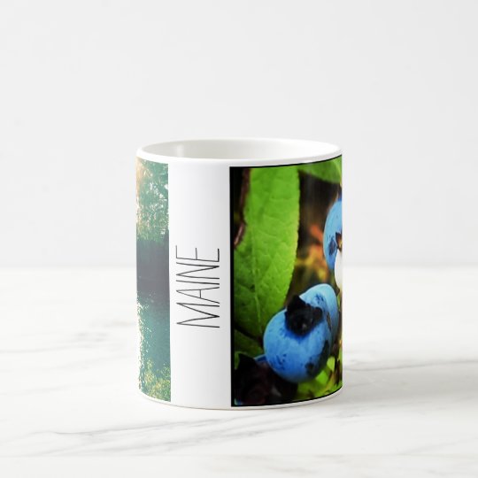 Taza de café de la foto de Maine