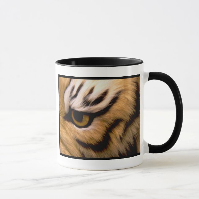 Taza de café de la foto del tigre (Derecha)