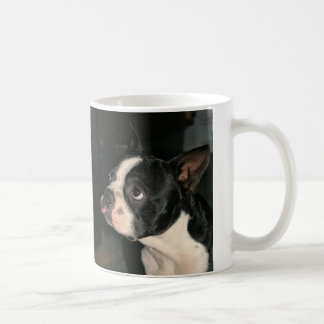 Taza de café de la frambuesa de Boston Terrier