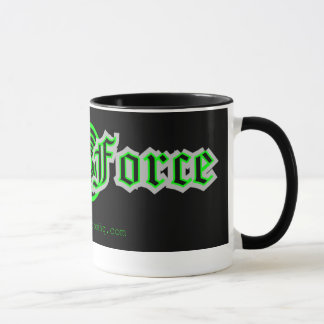 Taza de café de la fuerza del friki