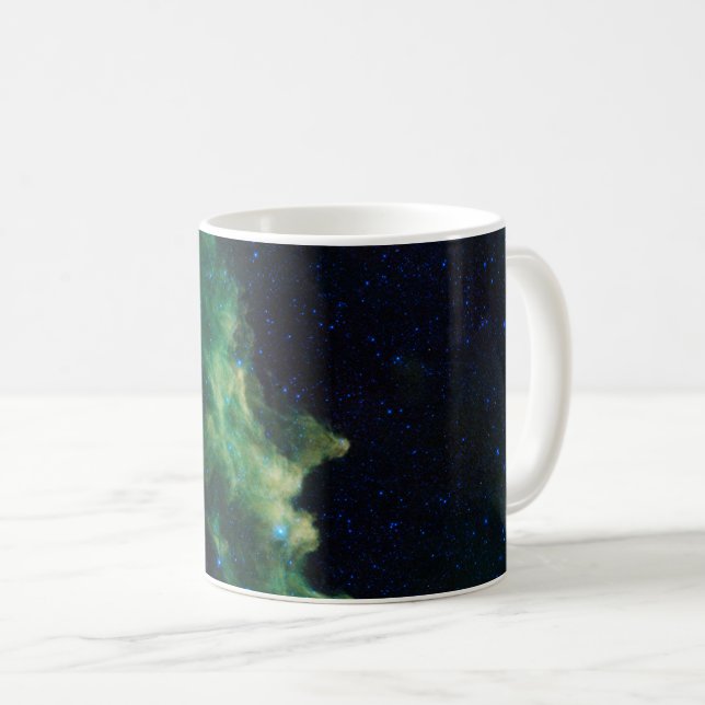 Taza de café de la galaxia del espacio (Anverso derecho)