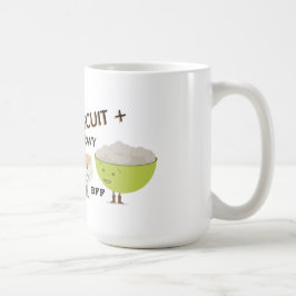 Taza De Café De la galleta y de la salsa de los mejores amigos