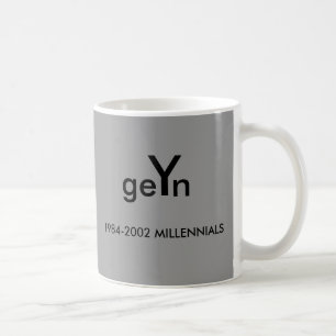 Taza de café de la GEN Y