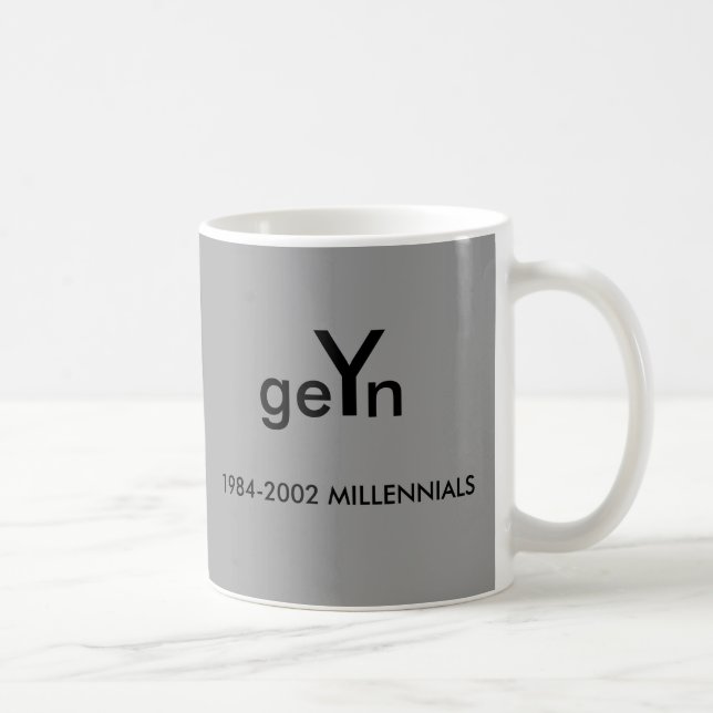 Taza de café de la GEN Y (Derecha)