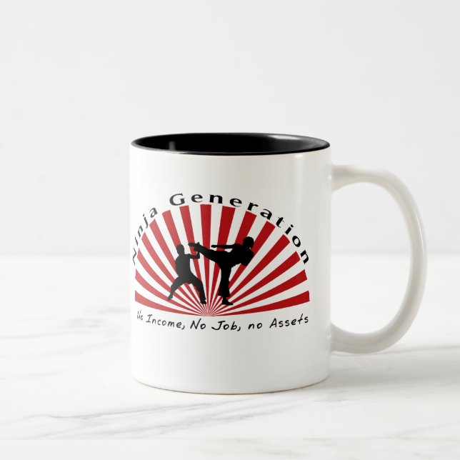Taza de café de la generación de Ninja (Derecha)