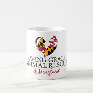 Taza de café de la gracia salvadora