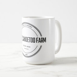 Taza de café de la granja Andthecanoetoo