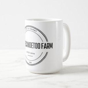Taza de café de la granja Andthecanoetoo