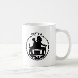 Taza de café de la guerra del invierno