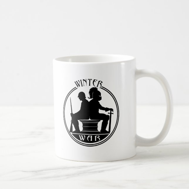 Taza de café de la guerra del invierno (Derecha)