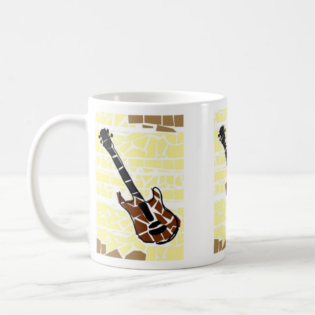 Taza de café de la guitarra (Izquierda)