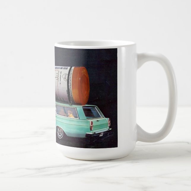 Taza de café de la hora feliz de la enfermedad (Derecha)