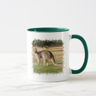 Taza de café de la imagen del canguro