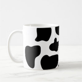 Taza de café de la impresión de la vaca el |