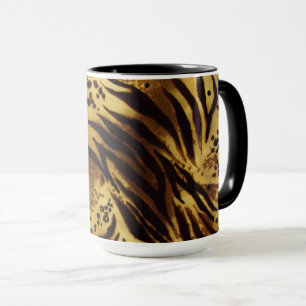 Taza de café de la impresión del safari de las