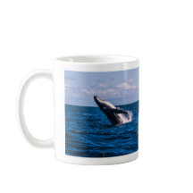 Taza de café de la infracción de la ballena