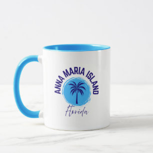 Taza de café de la isla Anna Maria Florida