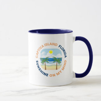 Taza de café de la isla Captiva Florida