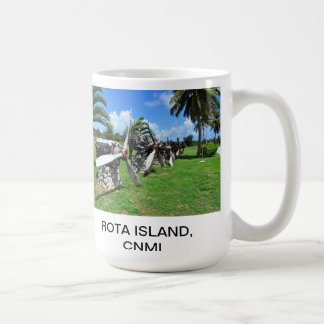 Taza de café de la isla de la nómina
