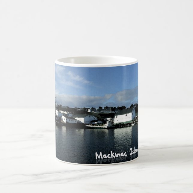 Taza de café de la isla de Mackinac (Centro)