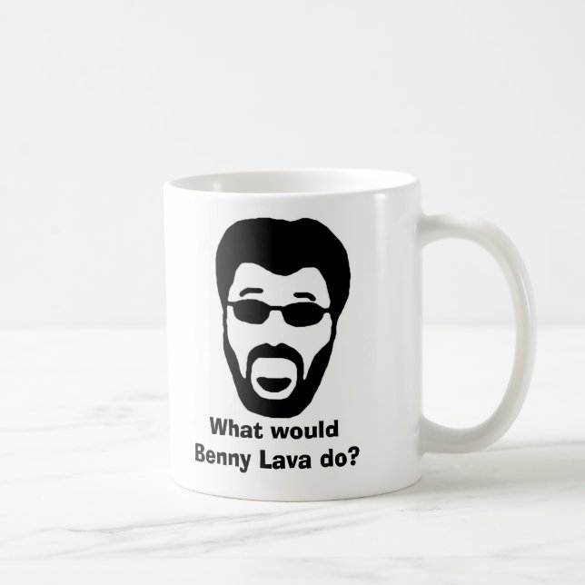 Taza de café de la lava de Benny (Derecha)