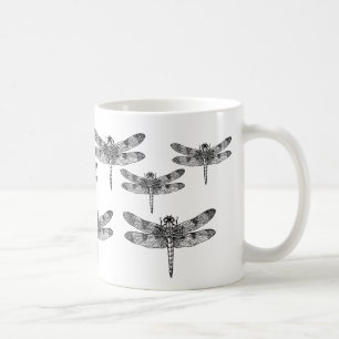 Taza de café de la libélula