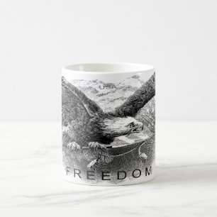 Taza de café de la LIBERTAD Americana