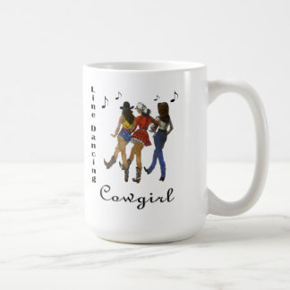 Taza de café de la "línea vaquera del país