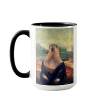 Taza de café de la Lisa la marmota