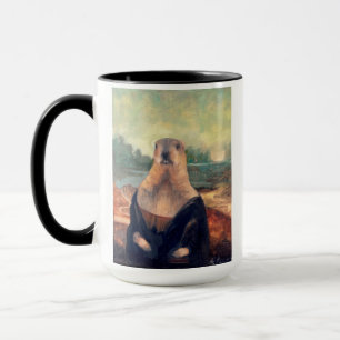 Taza de café de la Lisa la marmota