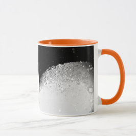 Taza de café de la luna de la buena mañana