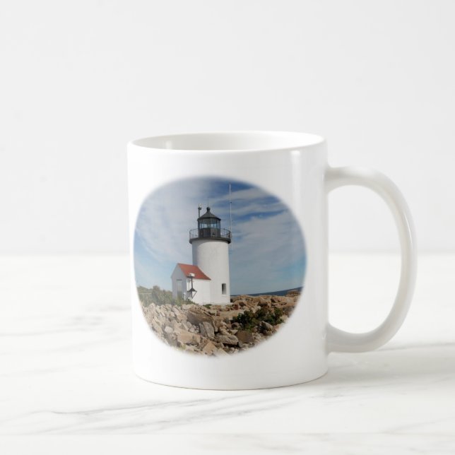Taza de café de la luz de la isla de la cabra (Derecha)