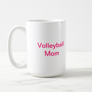 Taza de café de la mamá del voleibol