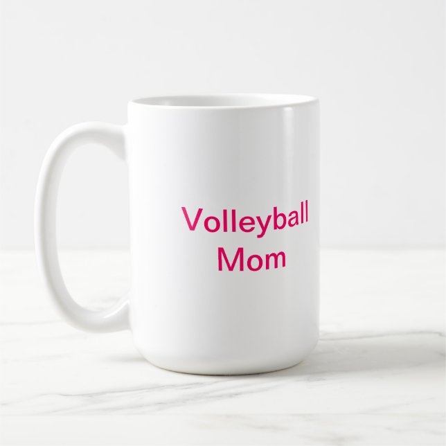 Taza de café de la mamá del voleibol (Izquierda)