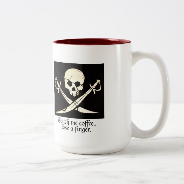 Taza de café de la mañana del pirata (Derecha)