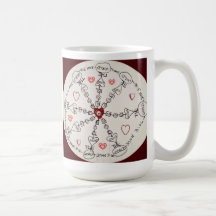 Taza de café de la mandala del 3:16 de Juan