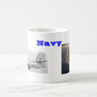 Taza de café de la marina de guerra